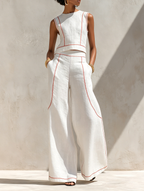 Linen-Blend Set