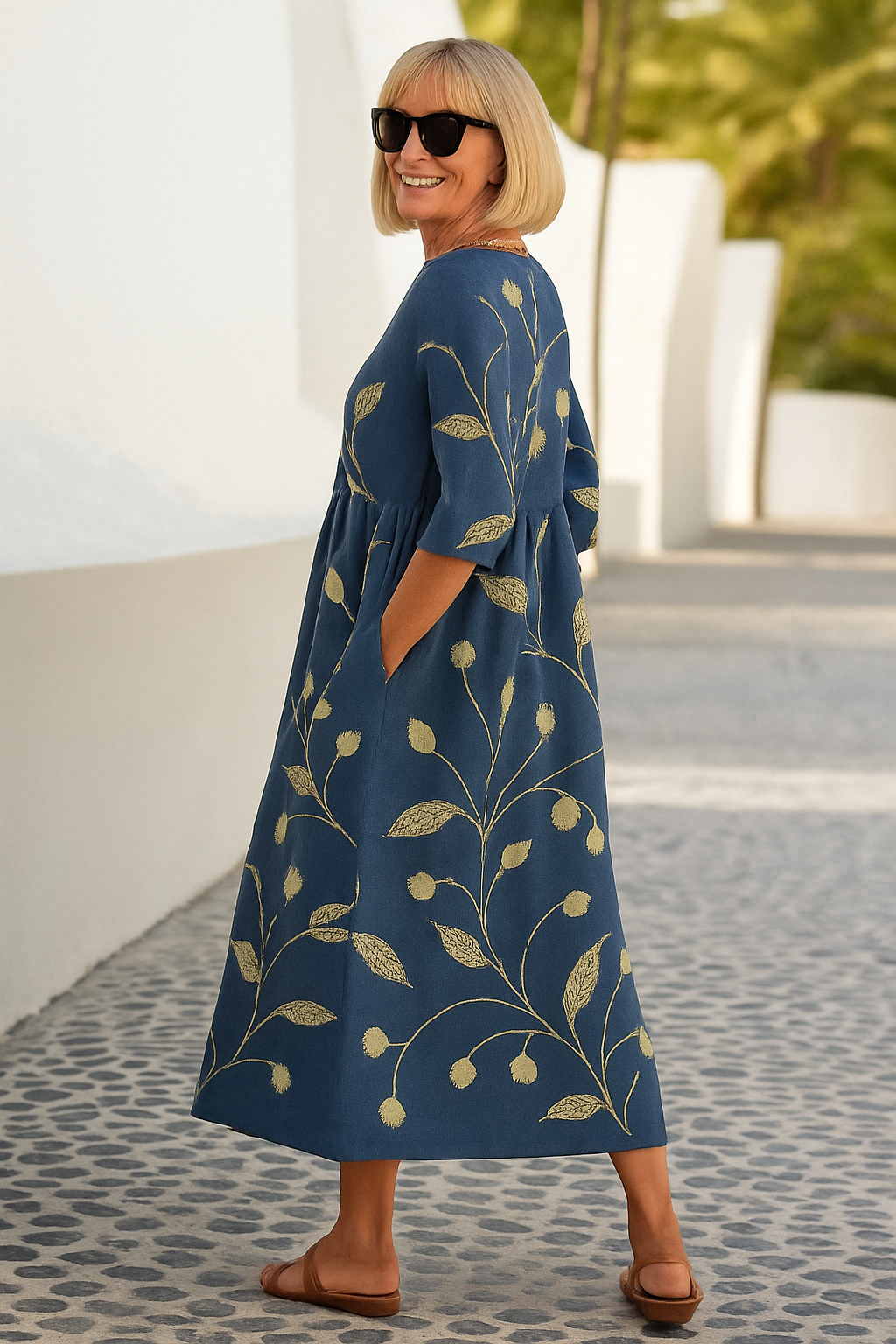 Relaxed Midi Dress