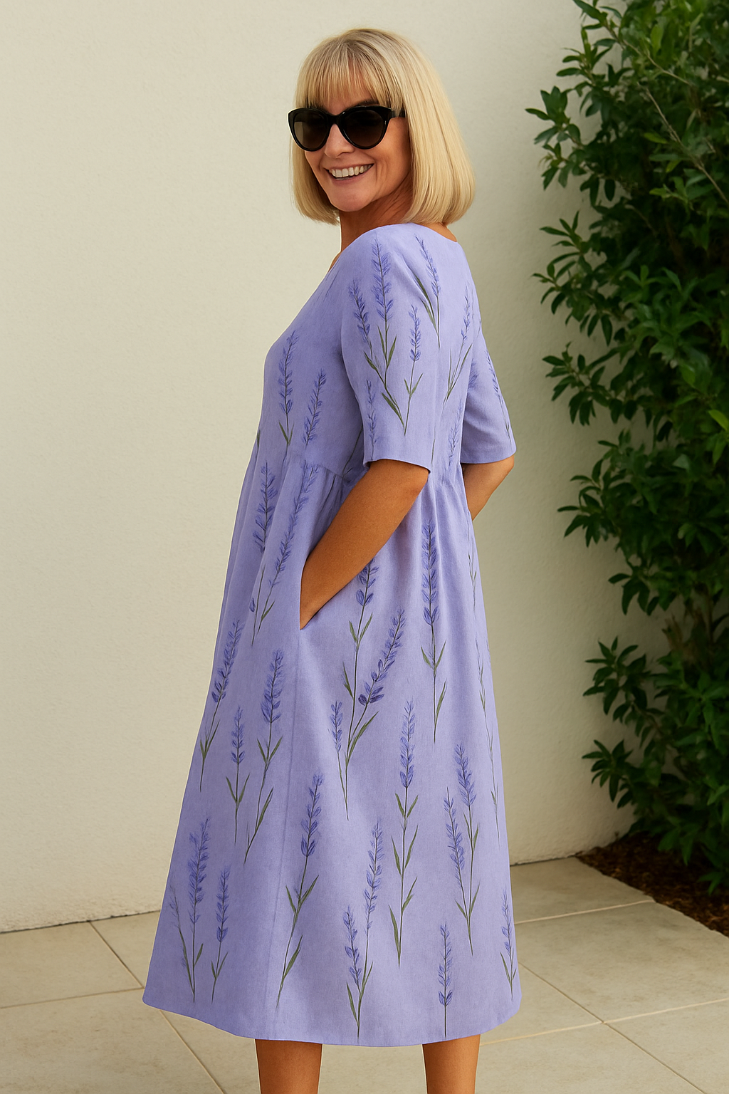 Relaxed Midi Dress