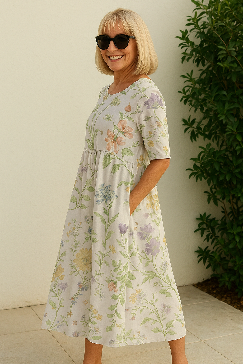 Relaxed Midi Dress