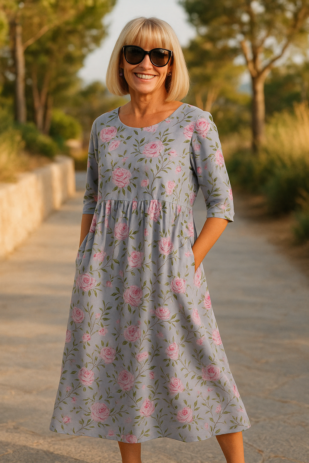 Relaxed Midi Dress
