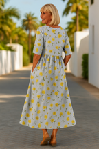 Relaxed Midi Dress